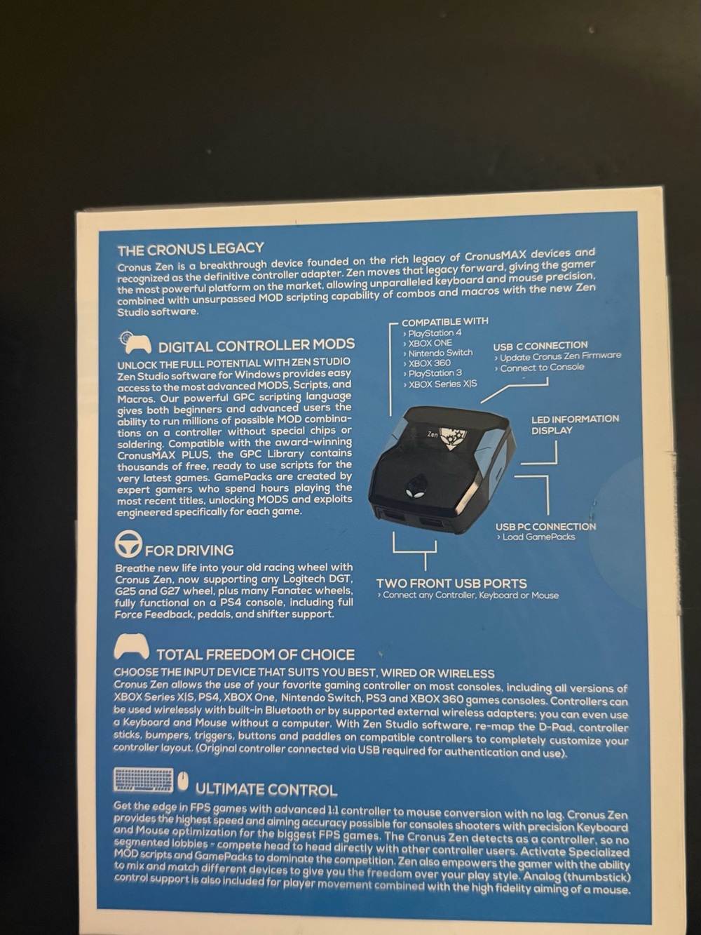 Blue/Black Multi‑Connector Charging Cable Kit - Picture 2 of 3